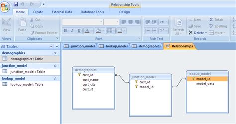 Setting Up a junction table correctly in Access 2002